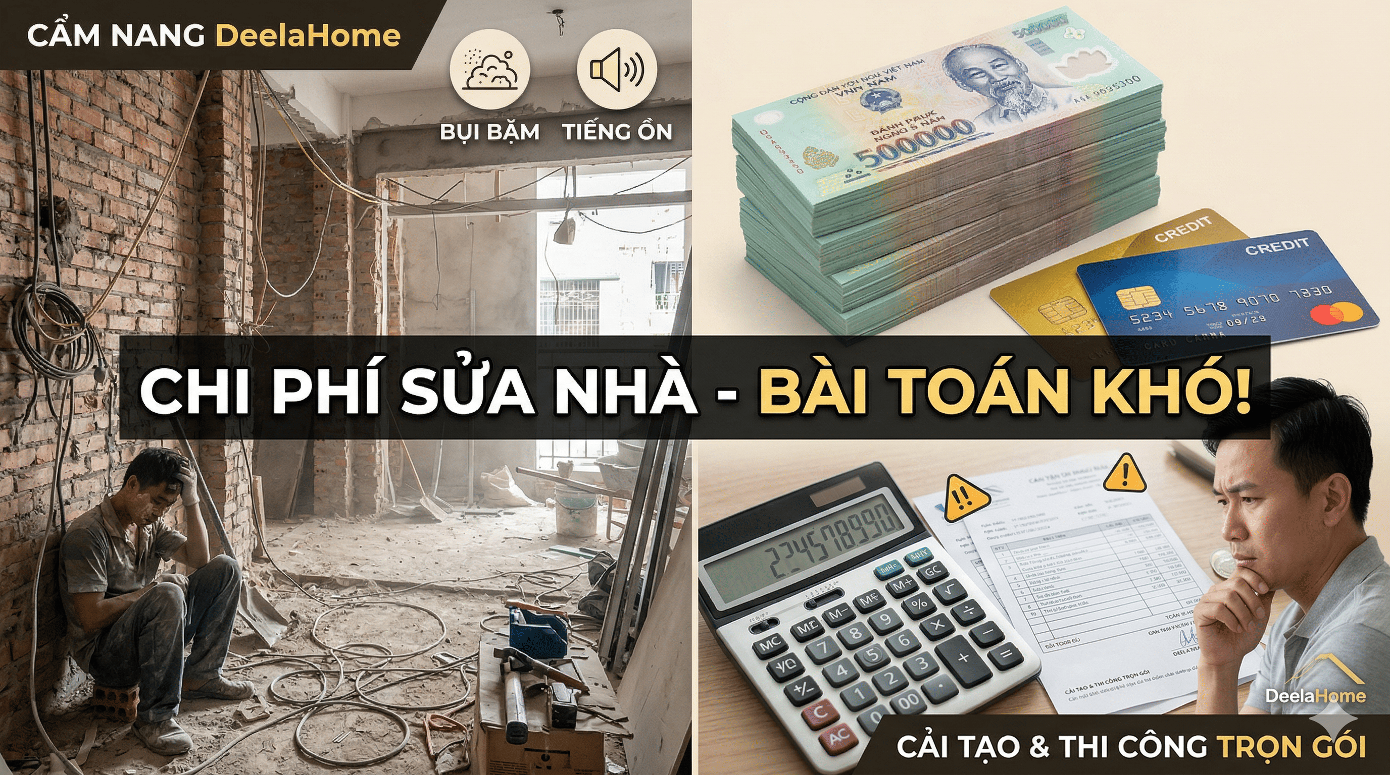 Bí Quyết Cải Tạo Nhà Đẹp Mà Không "Đội Vốn"