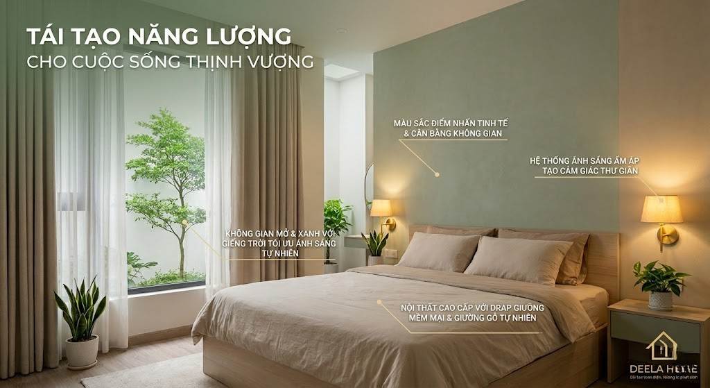 Cân Bằng Âm - Dương Trong Thiết Kế Phòng Ngủ: Bí Quyết Cho Giấc Ngủ Sâu Và Sức Khỏe