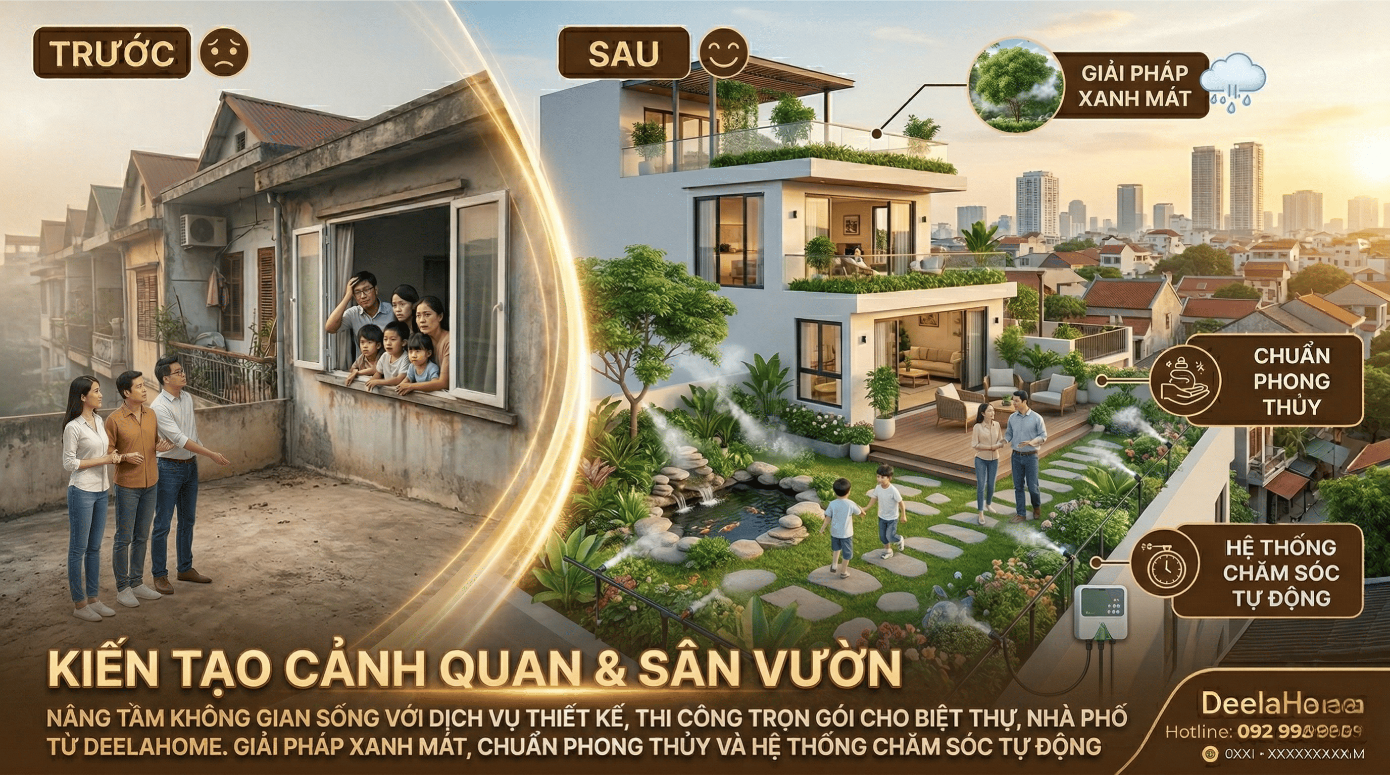 Kiến tạo Cảnh quan & Sân vườn